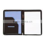 Custom Black Business Card Padfolio Leather Document File Presentation Folders thumbnail-2