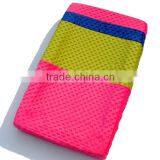 Soft Waterproof Baby Mat Cover Minky Custom Change Table Pad Cover