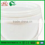Injection Molding Plastic Pail 3L Round Bucket With Lid thumbnail-3