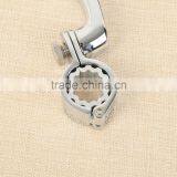 1 1/4" Bar 25 30 35 Long Angled Adjustable Highway Peg Mount For Suzuki Kawasaki thumbnail-3