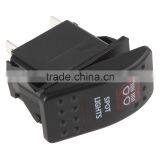 Waterproof Carling Style Spot Light Rocker Switch 12V 20A / 24V 10A 5 Pin ON-OFF for Car Boat Trailer ( Red / Blue LED Light ) thumbnail-3