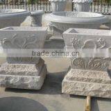 Chinese Yellow Granite G682 Flower Pot thumbnail-1