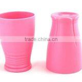 Silicone Kid Toddler Unbreakable Drinking Cup Piggy Snout Funny Cup thumbnail-3