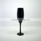 Solid Black Glass Wine Cup Champagne Flutes Party Cup for Home Wedding thumbnail-2