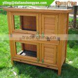 Chinese Cedar Custom Rabbit Hutch thumbnail-3