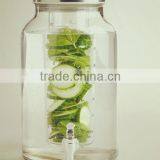 Transparent Glass Juice Dispensers With S/S Lid thumbnail-1