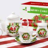 Ceramic Tea Set, Coffee Set, 15pcs Coffee and Tea Set thumbnail-1