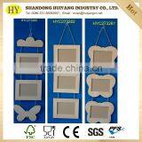 2016 Unfinished Wooden Picture Frame Wall Hanging Decorations thumbnail-1