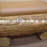 Reclaimed Wood Long Chair thumbnail-1