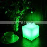 Rechargeable Battery Operated RGB Lighted Square Lamp With 16 Colors Changing thumbnail-1