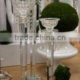 Popular Wedding Crystal Candelabra Flower Stand for Wholesale thumbnail-3