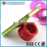 Silicone Slap Mobile Phone Holder, Mobile Phone Stand, Mobile Phone Support thumbnail-2
