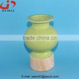 NEW Design Color and Wood Grain Ceramic Flower Vase for Home Decoration thumbnail-4