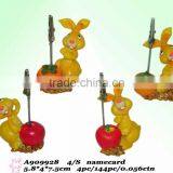 Resin Animal With Namecard Holder thumbnail-1