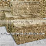 S/4 RECTANGULAR SEAGRASS TRUNK thumbnail-1