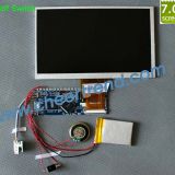 2017 popular 7 inch LCD tft video module for DIY greeting brochure card/video book/video card