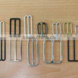 High Quality Zinc Alloy Flat Adjustable Metal Slide Adjuster Nickel Plate Black Brass Plate thumbnail-2