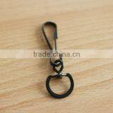 Lanyard Hook, Stamping Steel Swivel Hook W/Round Eye & Ring, Metal Hooks Nickel Plate, Brass Plate, Black Color, Customed Color thumbnail-5