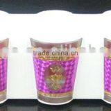 GH200 6pcs Glass Drinking Set With Bronzing Deco thumbnail-2