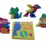 Non-toxic, Mini 3D Puzzle DIY Toy - Vehicles, Animals thumbnail-2