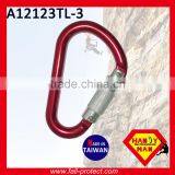 Quicklock Triple Lock Rock Climbing Rescue Carabiner Made Of Aluminum thumbnail-1