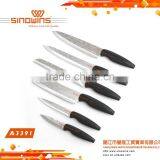 A3377 Deluxe Design High Quality Stainless Steel Kitchen Knife Set thumbnail-4