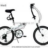 Foldable Bicycle Japanese Design City Bicycle WACHSEN 20 Inch thumbnail-1