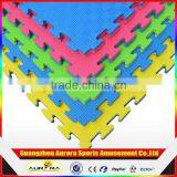 Red Blue, Five Strips and T Pattern Competition Grade Taekwondo Karate Mat Flooring Interlocking Mats Martial Arts Jigsaw Mats