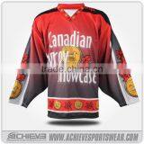 High quality custom latest professional goalie 4xl ice hockey jersey