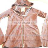 LONG SLEEVE ZIPPERED WARM HOODIE SWEATSHIRT FOR LADIES thumbnail-1