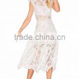 New Design Elegant Women Lace Dress Fashion Boutique Dress thumbnail-4