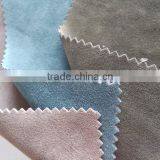 Pu Suede Flocked Leather, Double Flocking Leather for Shoes Upper thumbnail-2