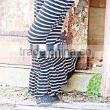 Wholesale Boutique Ruffles Pants Women Knit Ruffle Pants thumbnail-1