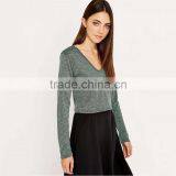 New Fashion Dry Fit Plain t Shirts Full Hand Designer v Neck t Shirts thumbnail-1