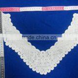 Crochet Cotton v Neck Lace Pattern thumbnail-1