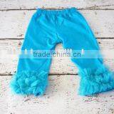 Casual Children Clothing Baby Leggings Wholesale Kids Cotton Pants Baby Ruffles Icing Legging thumbnail-2