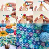 2017 High Quality Soft Hand Crochet Blanket thumbnail-6