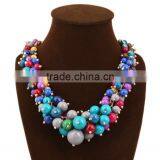 Zm33314a Simple Women Elegant Faux Pearl Wedding Necklace for Ladies thumbnail-3