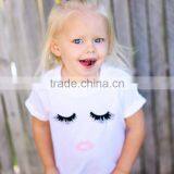 S17495A Summer Clothes Girls t Shirts Cotton Cartoon Tee thumbnail-2
