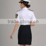 Customize High Quality Elegant Perfect Fit Skirt Suits and Pants Suits Uniforms for Airline Stewardess thumbnail-4