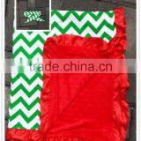 2014 New Style Super Soft Comfortable Minky X-mas BLANKET Receiving Cotton Baby Blanket and Headband thumbnail-1