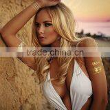 Wholesale Gold and Silver Metallic Temporary Tattoo Sticker thumbnail-1