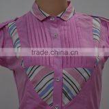 Women's Top Quality Summer Fashion Sleeveless Women Pink Blouses for Sale thumbnail-3