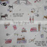 New Design Linen Fabric Fairy Cartoon Pattern Fabric thumbnail-1