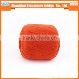 China Supplier From Knitted Cotton Yarn Factory Cheap Wholesale Cotton Yarn With Silk for Yarns Knitting thumbnail-2