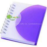 Cute Sationery Note Pad Notebook x 5 Spiral Bound With Neon Pads A7 Purple Book Note Journal thumbnail-1