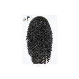 Indian Hair Free Shipping High Quality Jerry Curl Front Lace Wigs thumbnail-3