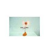 Orange Low Power Programmable 7 LED Message Flexible USB Fan 5V 2W