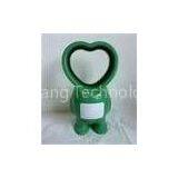 2w Good Design Green ABS Usb Bladeless Desk Fan With Logo Printing thumbnail-1