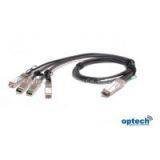 40Gbps QSFP+ to 4 x SFP+ Fanout/Breakout Cable